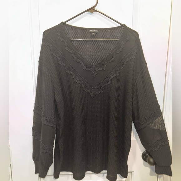 Torrid - Black oversized sweatshirt - Picture 3 of 4